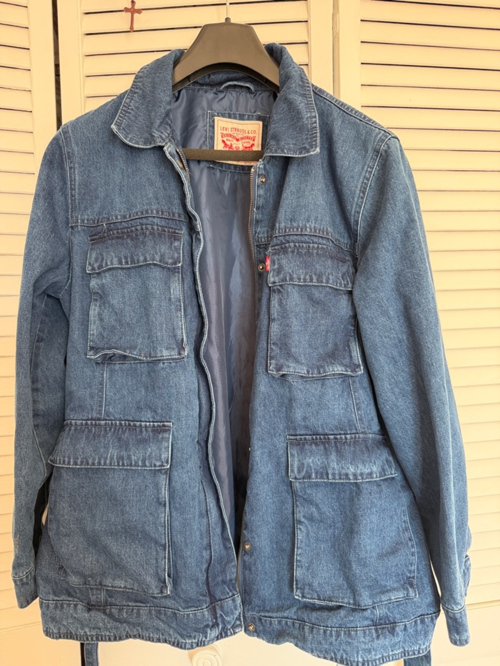 Levi's Blue Denim Field Jacket